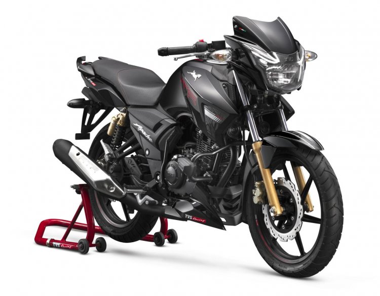 2019 Tvs Apache Rtr 180 Right Front Quarter