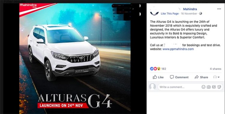 Mahindra Alturas Test Drive