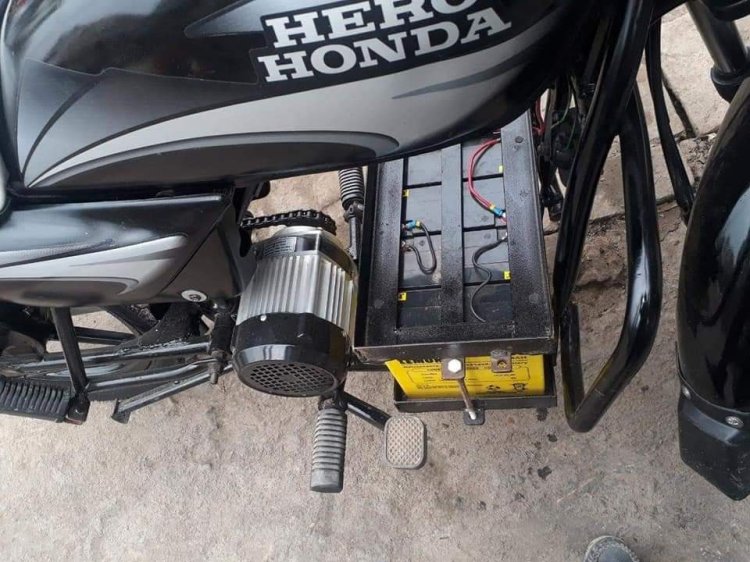 new hero splendor electric bike