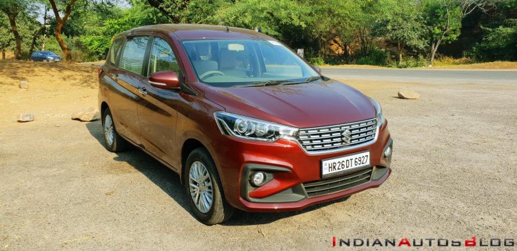 2018 Maruti Ertiga Image Rear Three Quarters 2