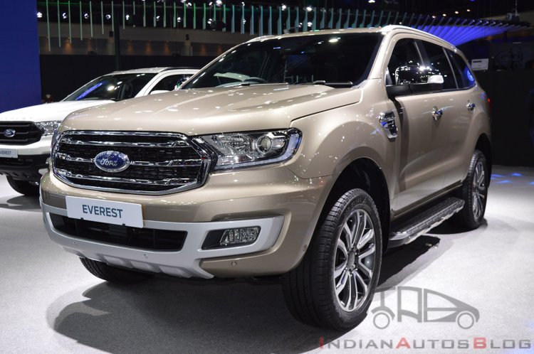 2019 Ford Everest Facelift 2018 Thailand Motor Exp