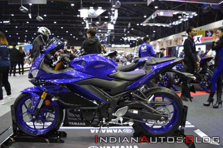 2019 Yamaha Yzf R3 At Thai Motor Show Left Side