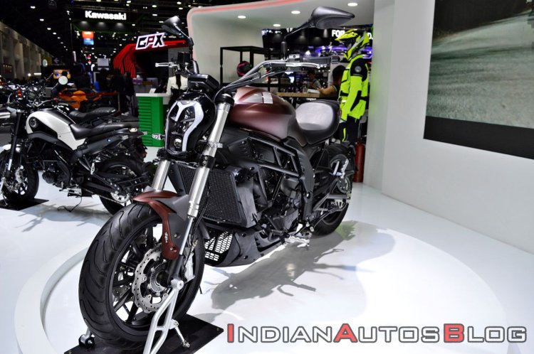 Benelli 502s Cruiser At The Thai Motor Expo Left F