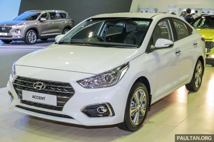 India-made fifth-gen Hyundai Accent (Hyundai Verna) showcased in Malaysia