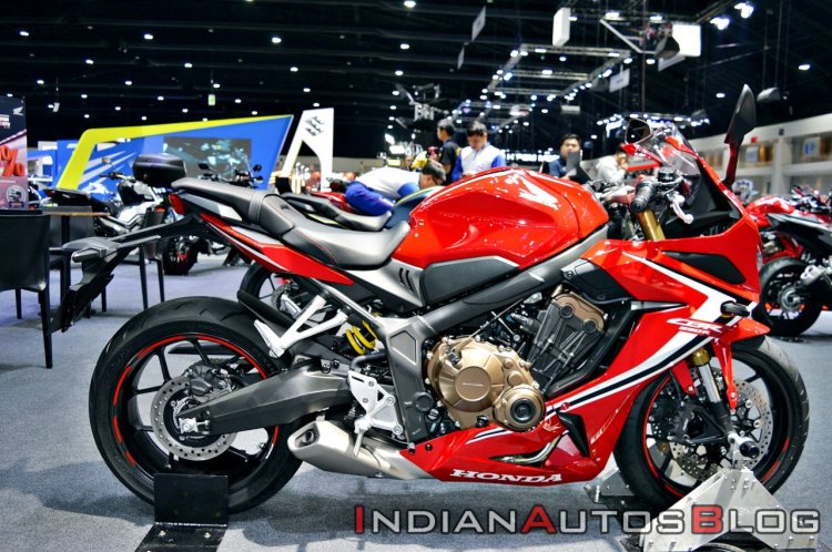 2019 Honda Cbr650r Red Thai Motor Expo Right Side