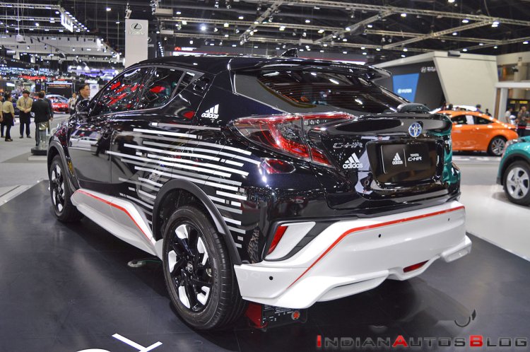 Toyota C-HR x Adidas 2018 Thai Motor Expo Rear Thr