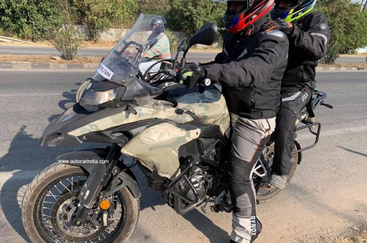 Benelli Trk502 Spied In India Left Front Quarter
