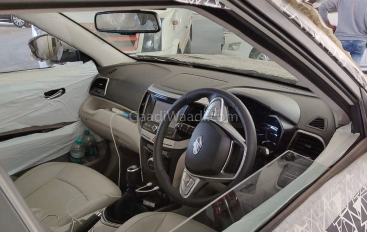 Mahindra S201 Interior Dashboard Spy Image