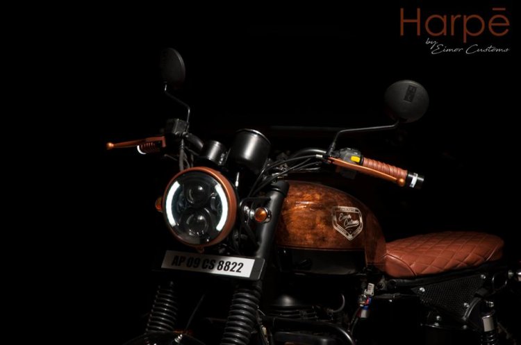 Royal Enfield Thunderbird Scrambler Eimor Customs