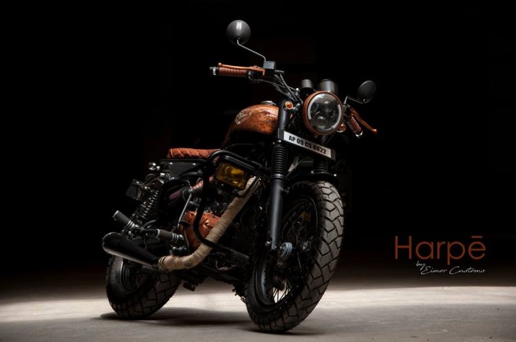 Royal Enfield Thunderbird Scrambler Eimor Customs