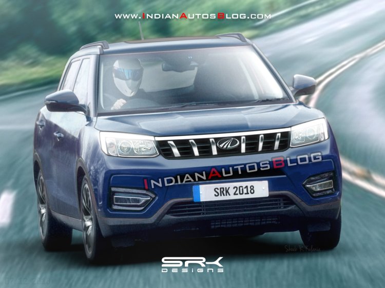 Mahindra S201 Rendering Front Three Quarters