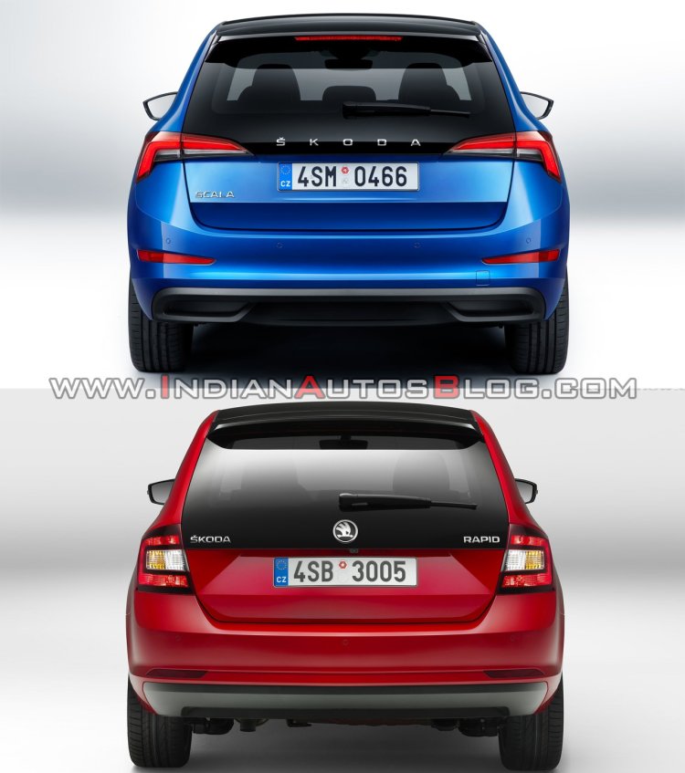 Skoda Scala Vs. Skoda Rapid Spaceback - Old Vs. New