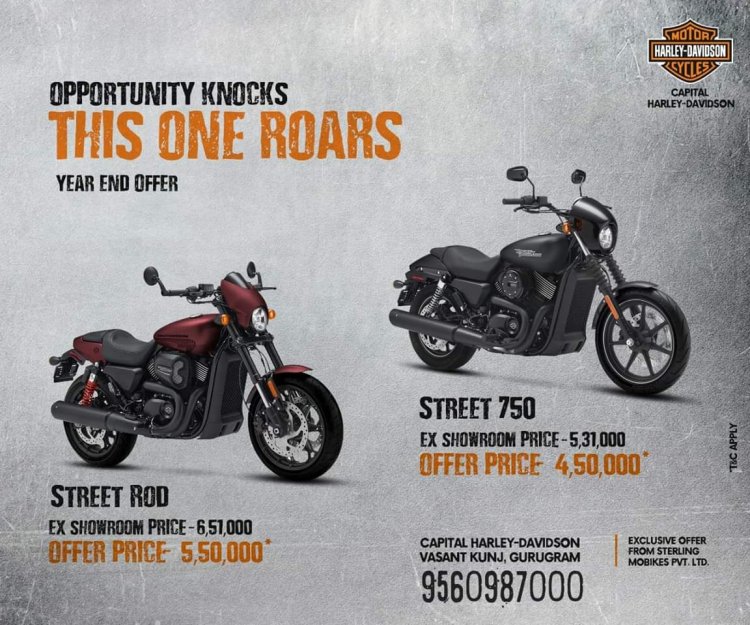 Harley Davidson Street Rod And Street 750 Year End