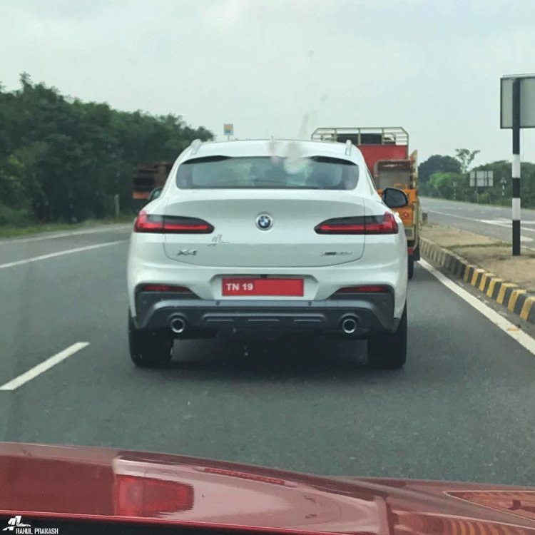 BMW X4 Spotted In India