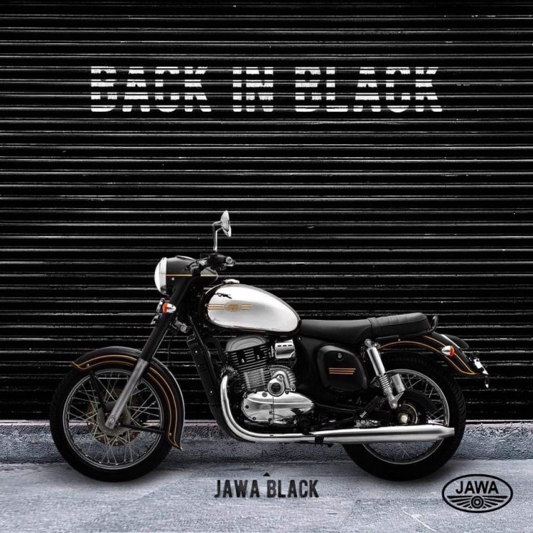 Jawa Classic Jawa Black Left Side