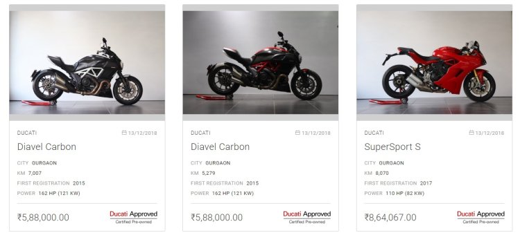 Ducati Approved Pre Owned Ducati Superbikes Home P