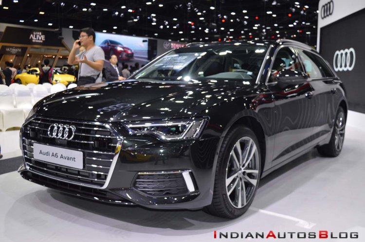 Audi A6 Avant Motor Expo 2018 Images Front Three Q