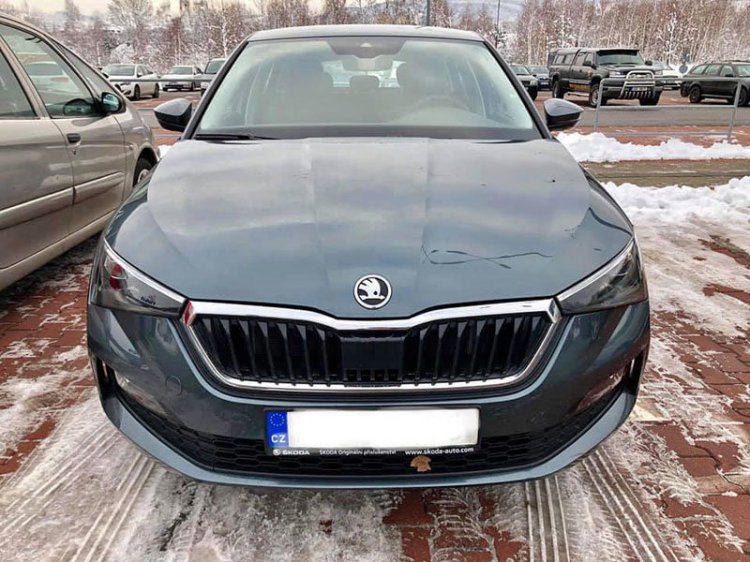 Skoda Scala Front Live Image