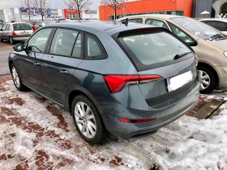 Skoda Scala Rear Three Quarters