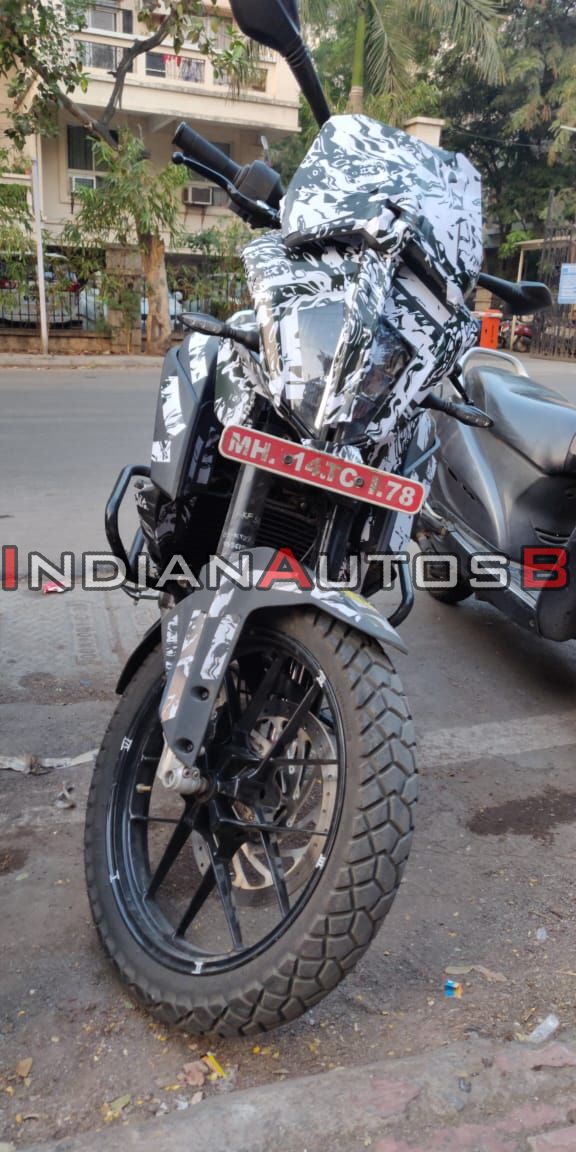 Ktm 390 Adventure Spied In India Front