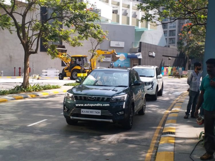 Mahindra XUV300 Spotted During Ad Shoot