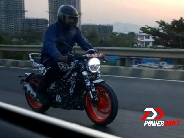Husqvarna Vitpilen 401 Spied In India Front Right