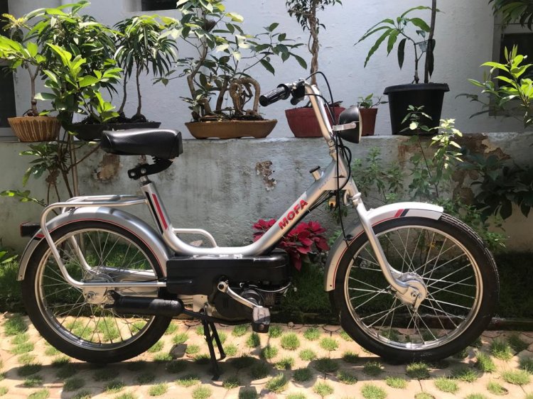 Royal Enfield Mofa By Deena From Mysore