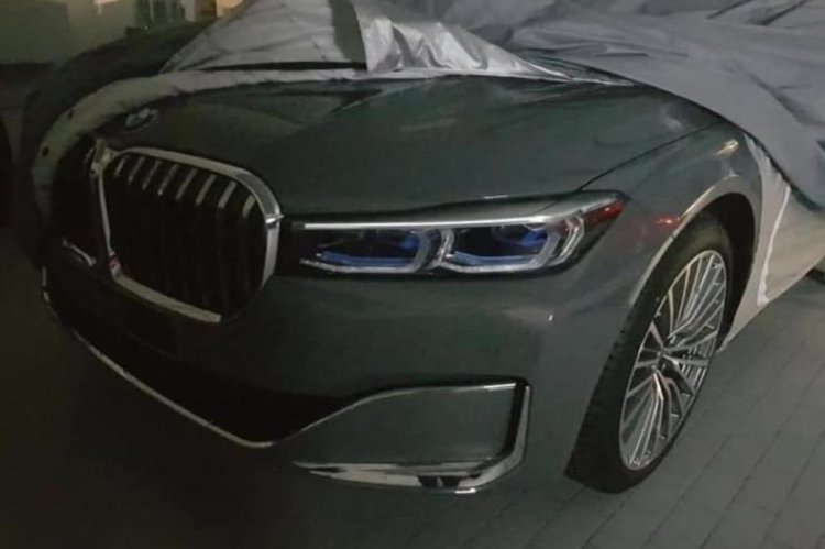 2019 Bmw 7 Series Facelift Front End Leaked Image