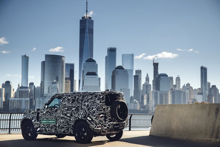 2020 Land Rover Defender Prototype Manhattan