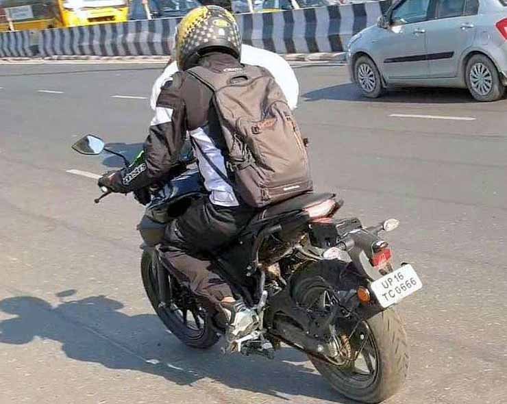 Yamaha Mt-15 Spy Image India Rear Three Quarters 1