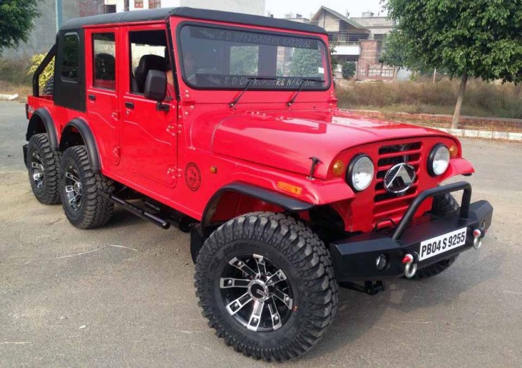 Top 11 Incredible Modified Thar from across India