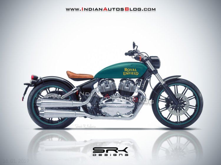 Production Royal Enfield Bobber 838 Concept Rendering Features Launch date expectations