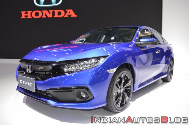 2019 Honda Civic Facelift Front Three Quarters