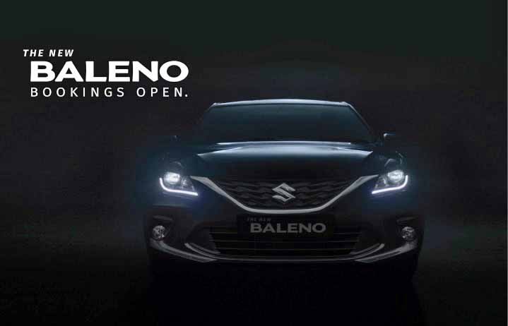 2019 Maruti Baleno Facelift Teaser Image Front