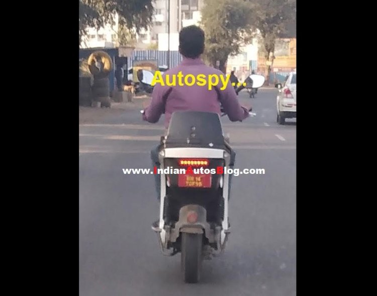 Mahindra Genze Electric Scooter Spied Testing In N
