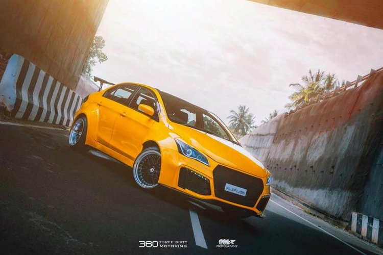 Modified Maruti Suzuki Ciaz Front Three Quarters 3