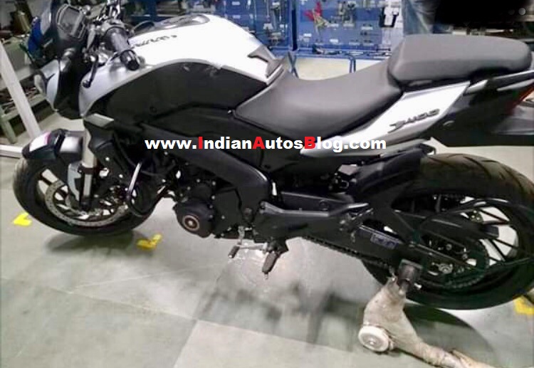 2019 Bajaj Dominar 400 White Colour Spied Left Sid