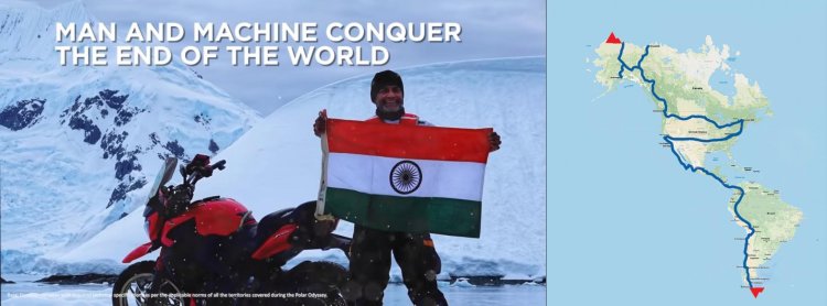 Bajaj Dominar Polar Odyssey Concludes Feature Image With Map