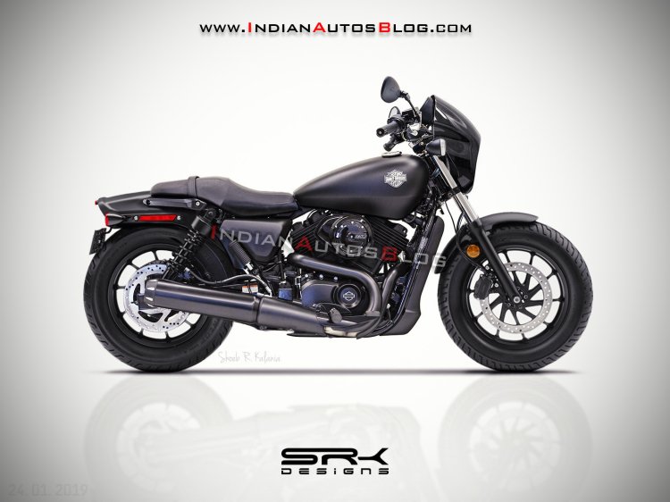 Harley Davidson Street 250 Iab Rendering Side Prof