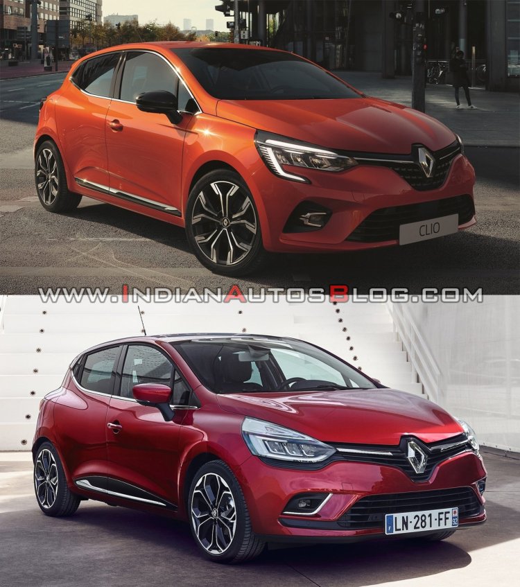 2019 Renault Clio Vs 2016 Renault Clio Front Three