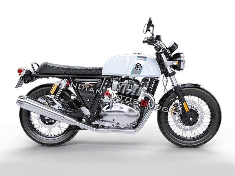Royal Enfield Interceptor Int 650 With Continental