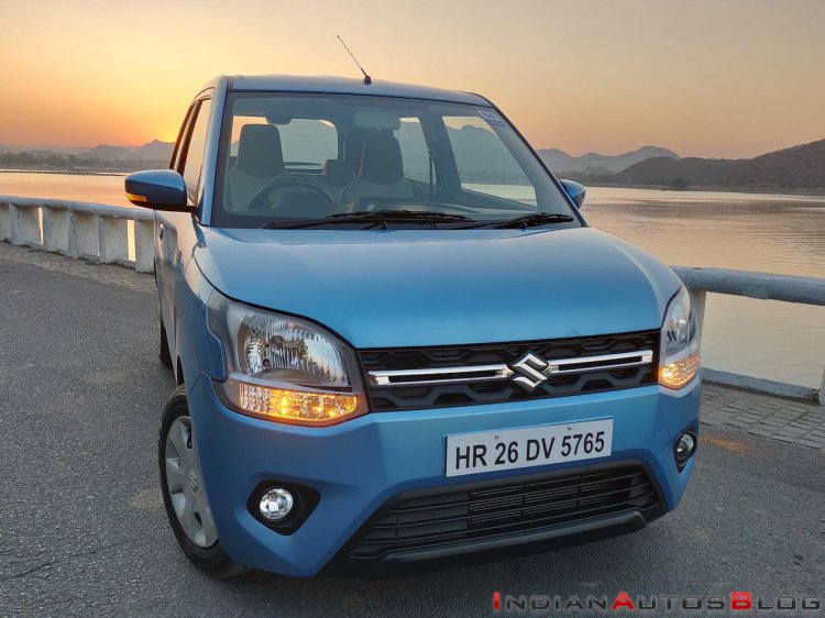 2019 Maruti Wagon R Review Images Front Three Quar