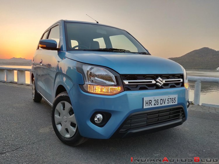 2019 Maruti Wagon R Review Images Front Three Quar
