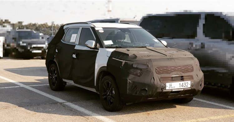 Kia Sp2i Front Three Quarters Spy Shot