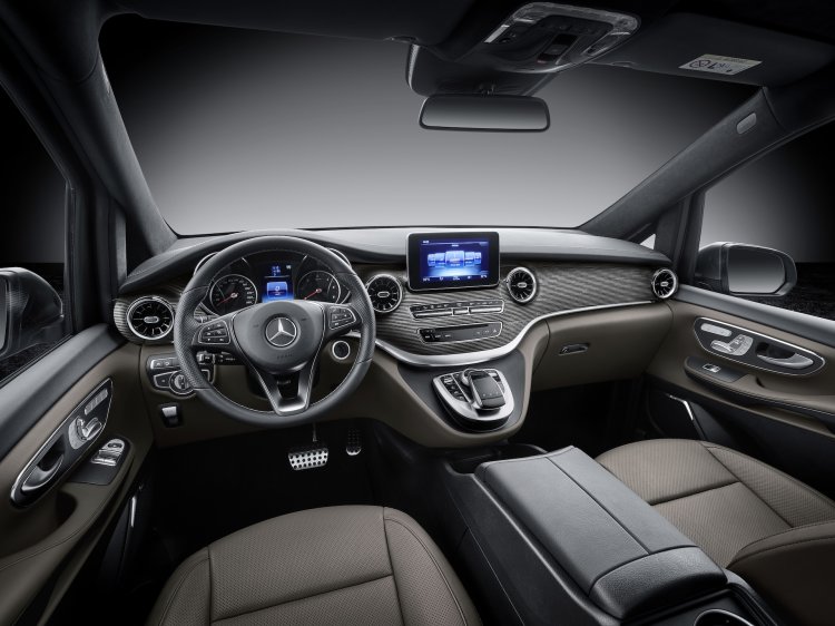 2019 Mercedes V Class Facelift Interior