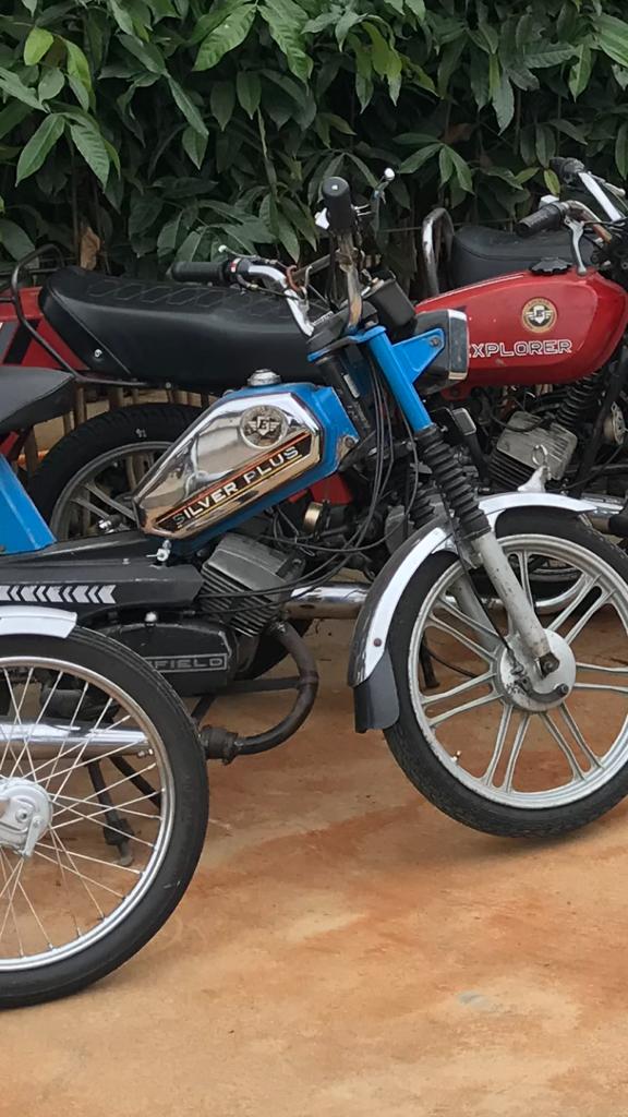Enfield Silver Plus By R Deena Blue Colour