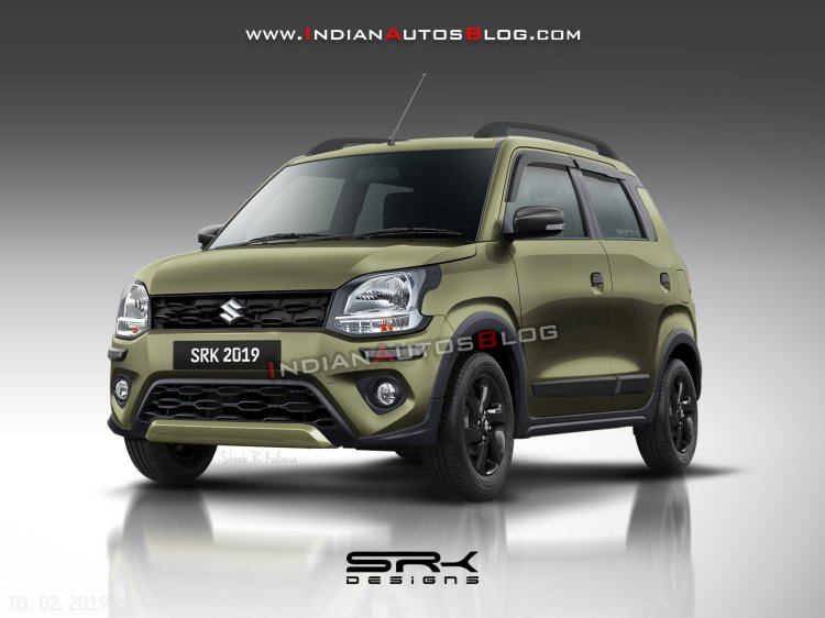 Maruti Wagonr X Rendering