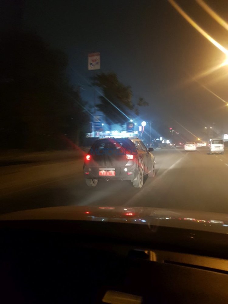 Hyundai Styx Leonis Spied Rear Three Quarters Delh