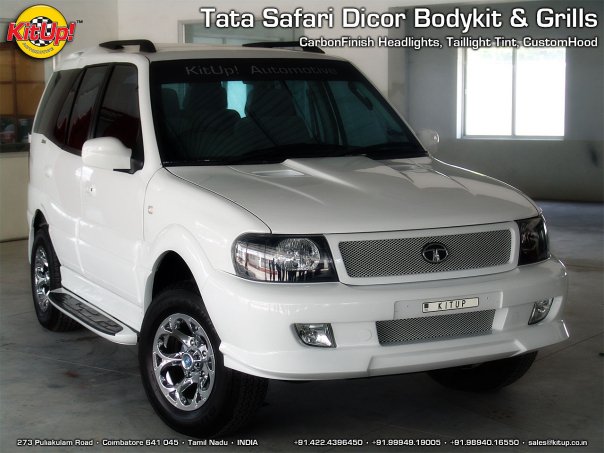 Modified Tata Safari Front Three Quarters Kitup