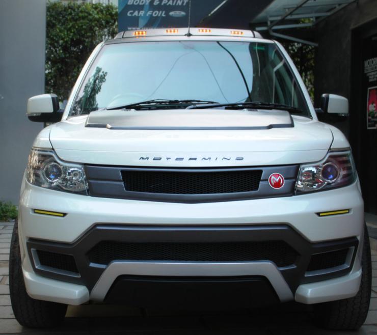 Modified Tata Safari Motormind Widebody Kit